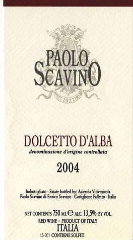 Dolcetto D'alba