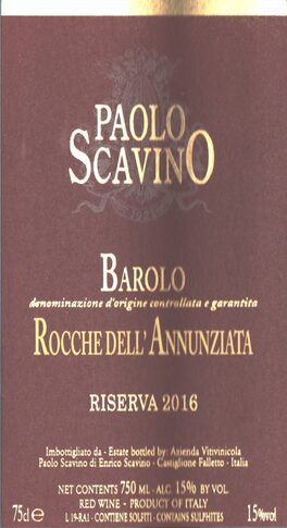 Rocche Dell Annunziata Riserva
