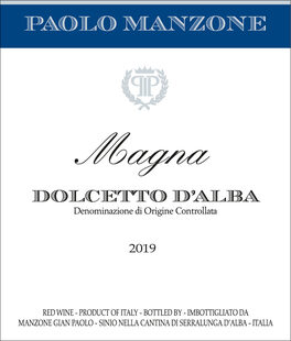 Paolo Manzone Dolcetto D'alba