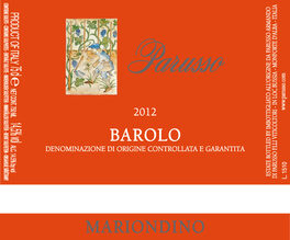 Barolo Docg Mariondino