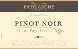 Pinot Noir Vin De Pays D'oc