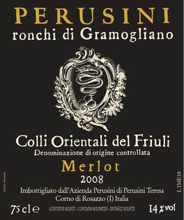 Merlot Colli Orientali Del Friuli