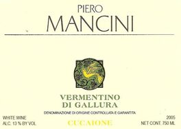 Vermentino Di Gallura Cucaione