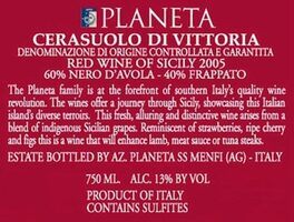 Cerasuolo Di Vittoria