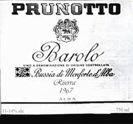 Barolo Bussia Di Monforte D'alba Riserva