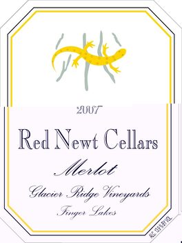 Merlot Glacier Ridge Vineyards