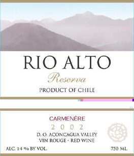 Rio Alto Reserva