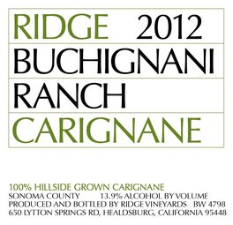 Buchignani Ranch - Hillside Grown