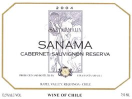 Sanama Cabernet Sauvignon Reserva