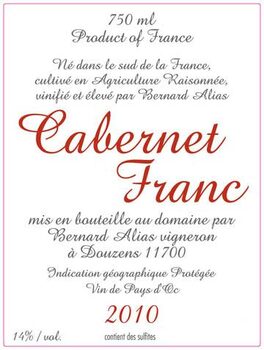 Sainte Marie Des Crozes Cabernet Franc