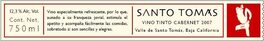 Vino Tinto Cabernet