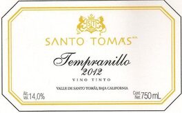 Santo Tomas Mr. Tempranillo