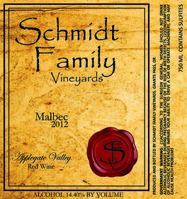 Applegate Valley Red Wine