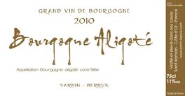 Bourgogne Aligote