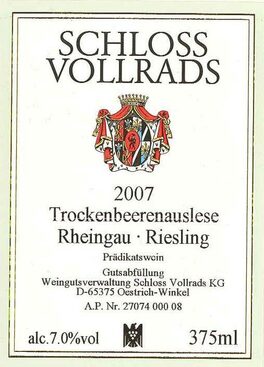 Trockenbeerenauslese