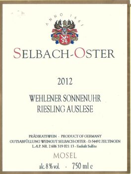 Wehlener Sonnenuhr