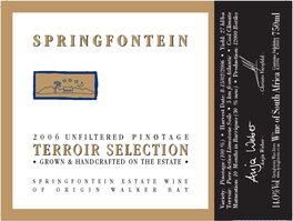 Terroir Selection