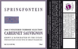 Terroir Selection