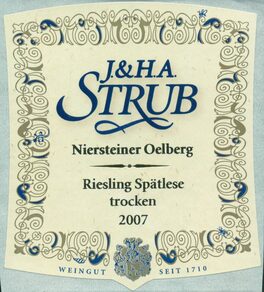 Niersteiner Oelberg Spatlese Trocken