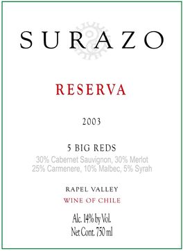 Sunshine Breeze Reserva 5 Big Reds