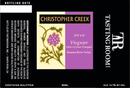 Christopher Creek