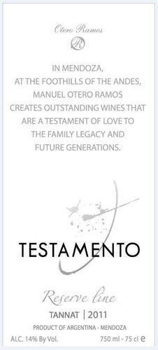 Testamento Reserve Tannat