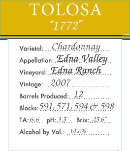 1772 Chardonnay