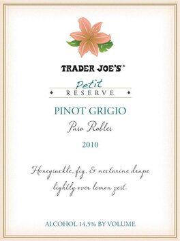 Petit + Reserve Pinot Grigio