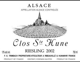 Clos Ste Hune Riesling