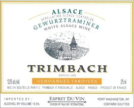 Vendanges Tardives