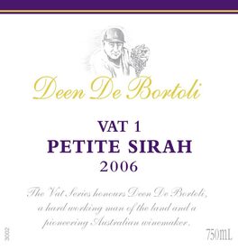 Vat 1 Petite Sirah