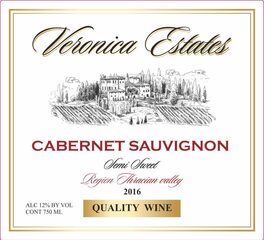 Veronica Estates Cabernet Sauvignon