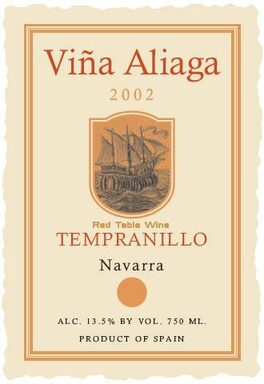Viña Aliaga Red Table Wine