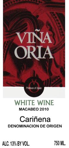 Vina Oria White Wine
