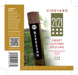 Sweet Autumn Riesling