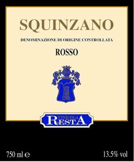 Squinzano Red Wine