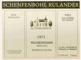Wachenheimer Riesling Beerenauslese