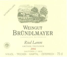 Ried Lamm Grüner Veltliner