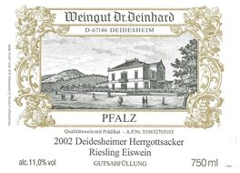 Deidesheimer Herrgottsacker Riesling Eiswein