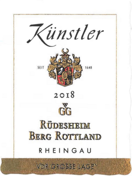 Rüdesheimer Berg Rottland Riesling 'gg' Dry