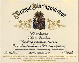 Porphyr Riesling Auslese Trocken