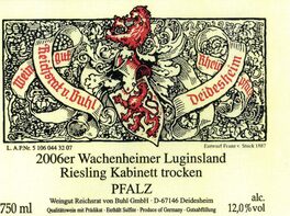 Wachenheimer Luginsland Riesling Kabinett Trocken