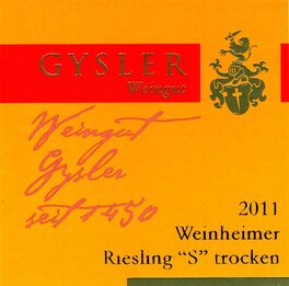 Weinheimer "S" Trocken