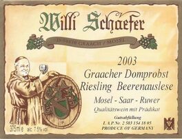 Graacher Domprobst Riesling Beerenauslese T
