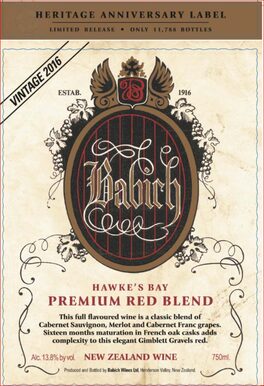 Premium Red Blend