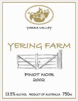 Yering Farm Pinot Noir