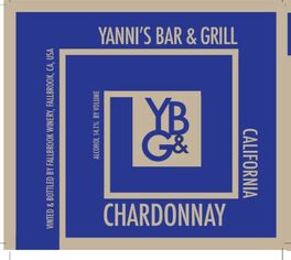Yanni's Chardonnay