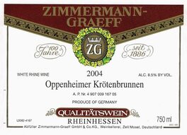 White Rhine Wine