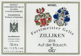 Auf Der Rausch Riesling Gg Trocken