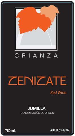 Zenizate Crianza Red Wine